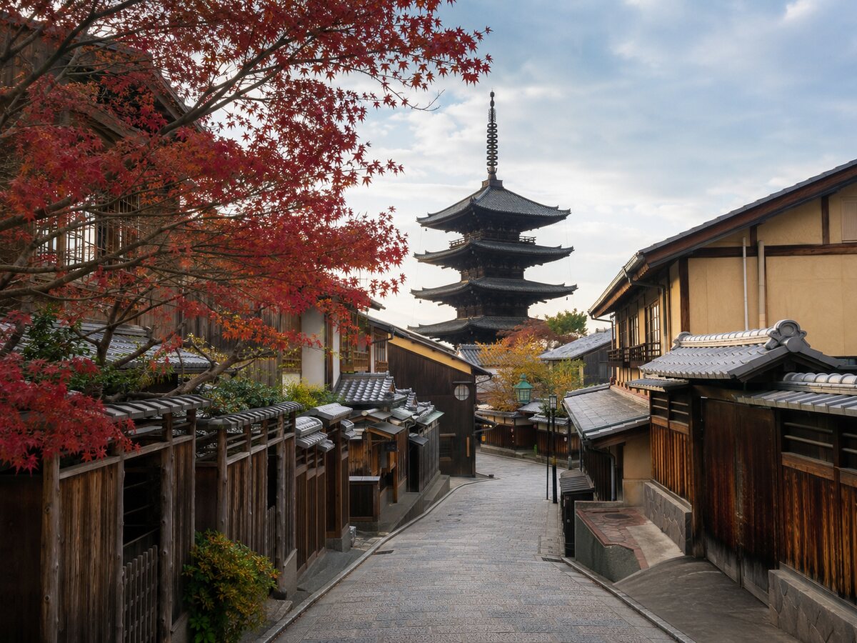 Kyoto travel view