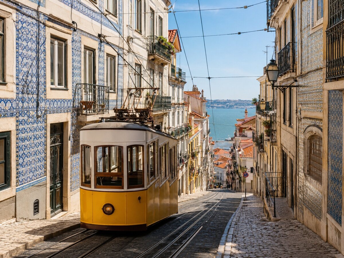 Lisbon travel view